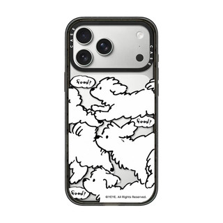 Dành Cho iPhone 17 16 15 14 13 Pro Max Plus Ngộ nghĩnh Chó Dán Acrylic Cứng PC Ốp điện thoại