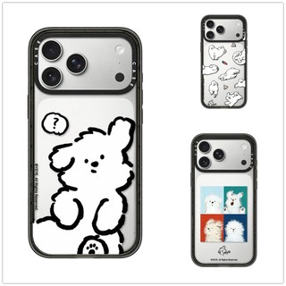 Dành Cho iPhone 17 16 15 14 13 Pro Max Plus Ngộ nghĩnh Chó Dán Acrylic Cứng PC Ốp điện thoại
