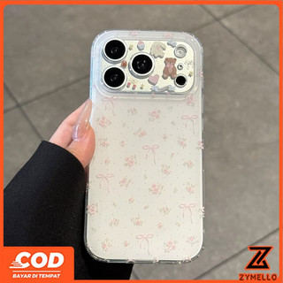 Thích hợp cho Honor X9C X7C X6D X8D X8C X7D X9D X6B X8B X6A X7A X7B X9B 200 SMART 400 SMART Đơn giản và tươi ruy băng lụa nghiền hoa chống sốc Vỏ điện thoại TPU