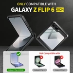 Ốp lưng TONGATE cho Z Flip 6 có chân đế & kẹp đai, [Vỏ bảo vệ bản lề] [Bảo vệ màn hình Bulit-in] Ốp điện thoại chống sốc cấp quân sự cho Samsung Galaxy Z Flip 6 5g 2024 — ảnh 2