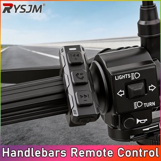 Tay Lái Xe Máy Điều Khiển Không Dây Tương Thích Bluetooth Điều Khiển Từ Xa Chuyển Đổi Âm Nhạc Điều Khiển Từ Xa