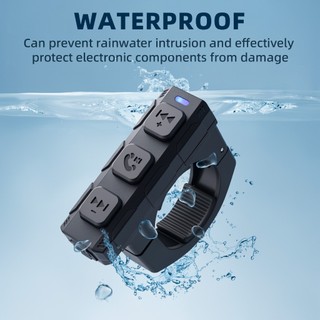 Tay Lái Xe Máy Điều Khiển Không Dây Tương Thích Bluetooth Điều Khiển Từ Xa Chuyển Đổi Âm Nhạc Điều Khiển Từ Xa