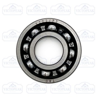 Phụ kiện dụng cụ điện sân vườn 2 bộ 6202 Vòng bi trục khuỷu Máy cắt chổi than & Máy cưa xích