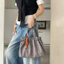 Phiên Bản Hàn Quốc Túi Nữ Chất Lượng Cao Đơn Giản Phù Hợp Với Vải Nylon Thông Thường Túi Đeo Vai Di Động Vừa