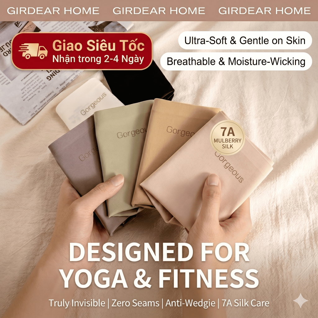 Girderear Home Nữ Quần Lót Liền Mạch Nhẹ Làm Mát Thoáng Khí Không Đi Tập Yoga Thể Dục Mùa Hè Mỏng Kháng Khuẩn Tam Giác Quần Đùi, 7611AB01
