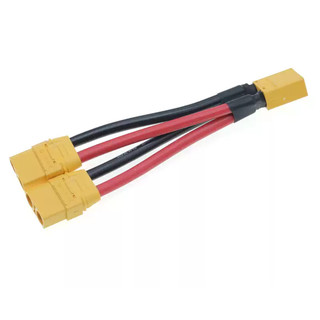 Cáp nối XT90 song song 10AWG silicon XT90F/M kết nối pin đầu đực/đầu cái