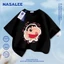 NASA Crayon Shin-Chan In Hình Trẻ Em Ngắn Tay Cotton Nguyên Chất Loại A Bé Trai Bé Gái Mùa Hè Phong Cách Mới Dạo Phố Áo Thun