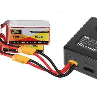 Cáp nối XT90 song song 10AWG silicon XT90F/M kết nối pin đầu đực/đầu cái