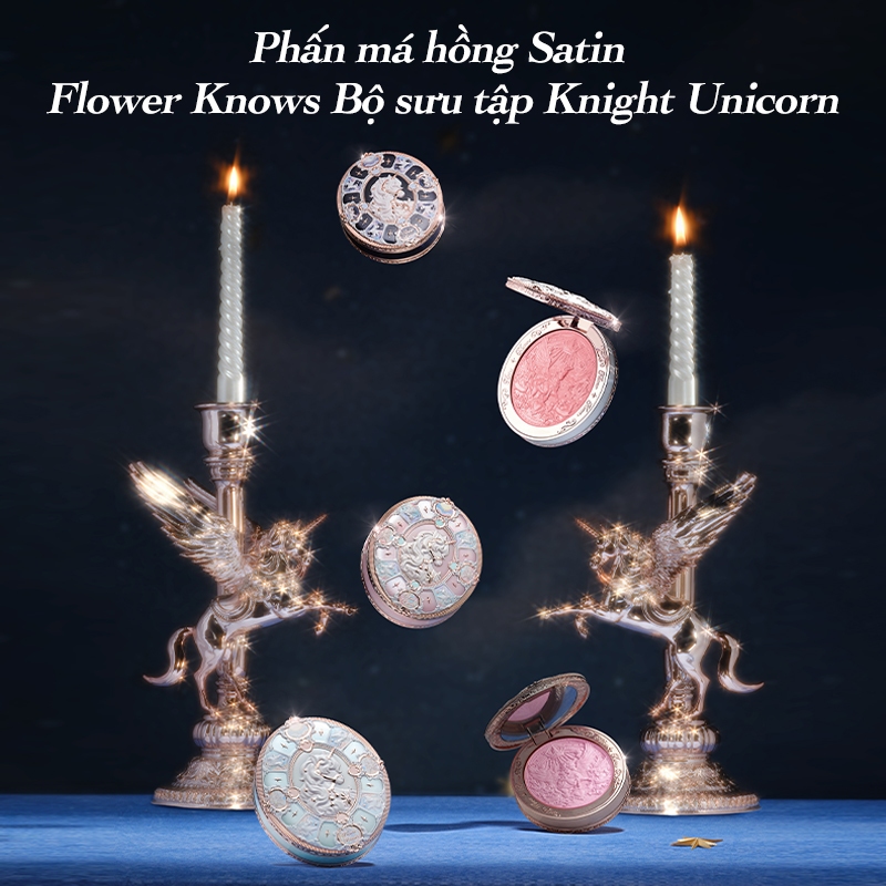 Bộ sưu tập Flower Knows Knight Unicorn Satin Blush