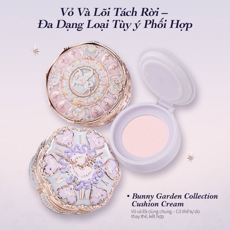 Flower Knows Knight Unicorn Collection Cloud Loose Setting Powder Làn da mộc sáng nhẹ, giữ trọn độ rạng rỡ mềm mại | BigBuy360 - bigbuy360.vn