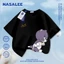 NASA Phiên bản cho bé Tom Cat Print Trẻ em Áo thun Cotton nguyên chất ngắn tay loại A cho bé trai bé gái Mùa hè Áo thun mặc đường phố phong cách mới