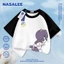 NASA Phiên bản cho bé Tom Cat Print Trẻ em Áo thun Cotton nguyên chất ngắn tay loại A cho bé trai bé gái Mùa hè Áo thun mặc đường phố phong cách mới