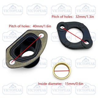 Bộ phận dụng cụ làm vườn Phụ kiện ống nạp cho máy cưa xích xăng 45CC 52CC 58CC