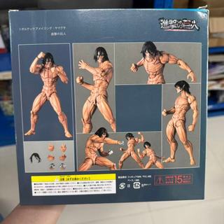 16cm Kaiyodo Revoltech Amazing Yamaguchi Attack on Titan Eren Yeager PVC Hình