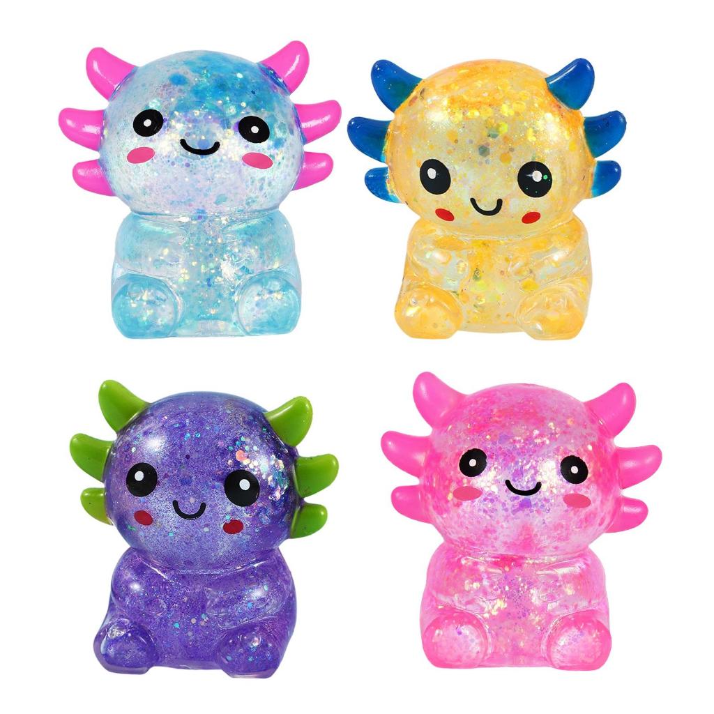 Bóp Fidget Đồ Chơi Thư Giãn Mềm Mại Dễ Thương Lấp Lánh Bóng Cảm Giác Fidget Đồ Chơi Cho Bé Trai Bé Gái Trẻ Em Thanh Thiếu Niên