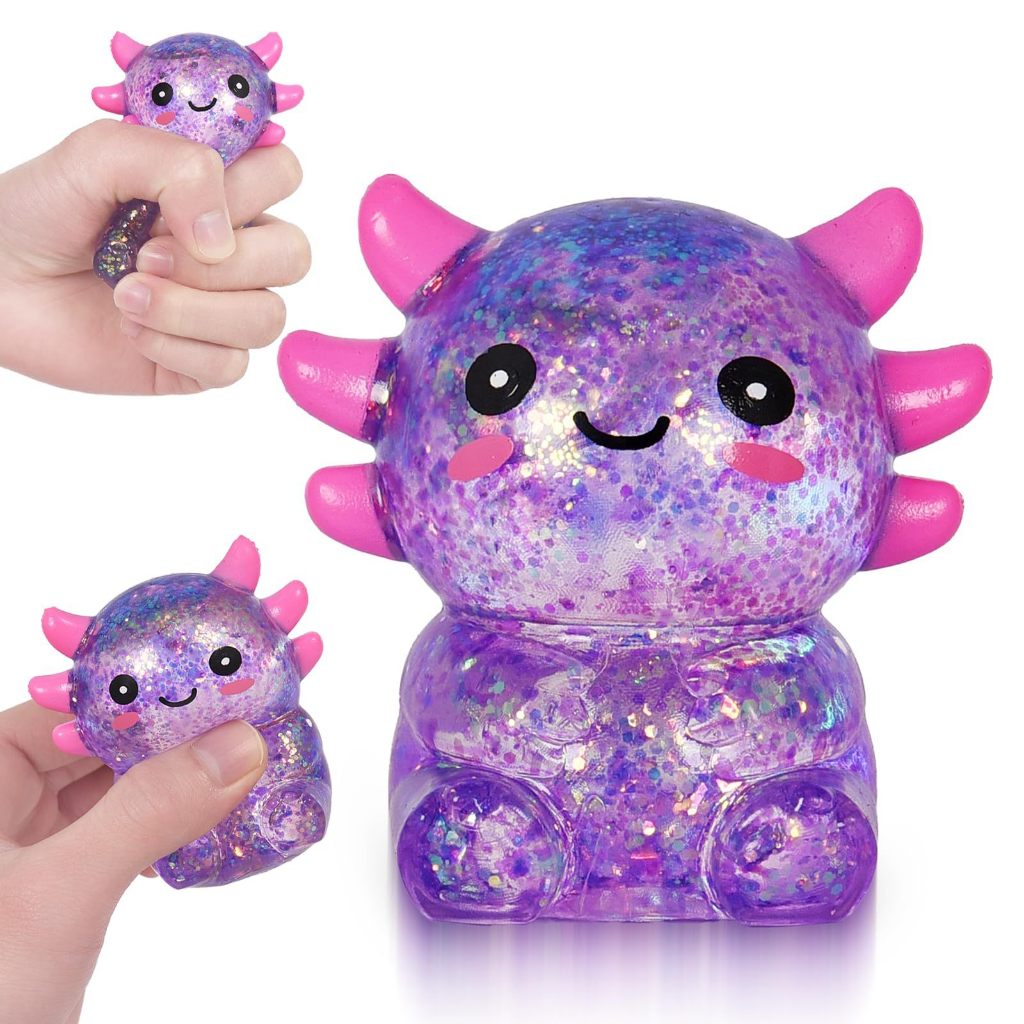 Bóp Fidget Đồ Chơi Thư Giãn Mềm Mại Dễ Thương Lấp Lánh Bóng Cảm Giác Fidget Đồ Chơi Cho Bé Trai Bé Gái Trẻ Em Thanh Thiếu Niên