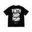 Áo thun nam cotton 220GSM oversize mùa hè phong cách Mỹ FAITH đa năng phối đồ
