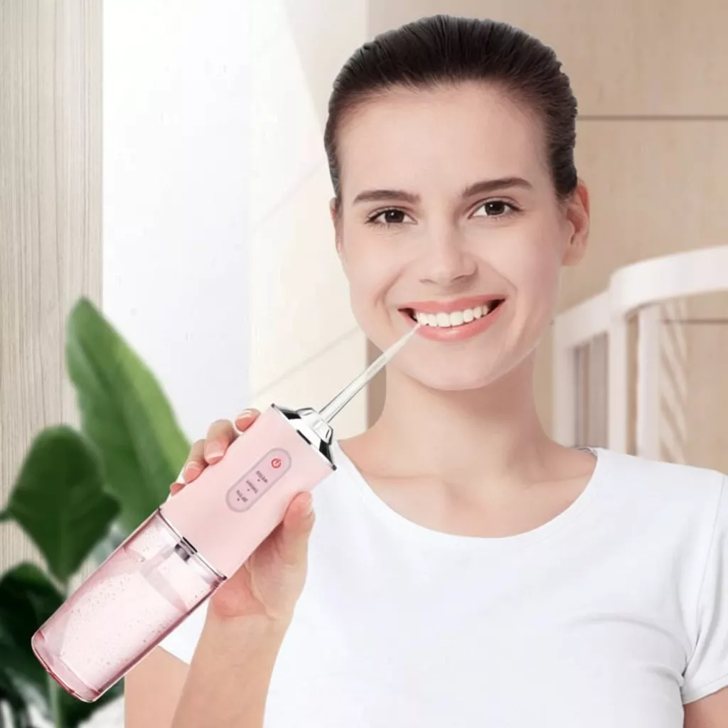 Máy xăm tưới răng miệng chất lượng cao Vệ sinh răng miệng tiện lợi cho mọi gia đình