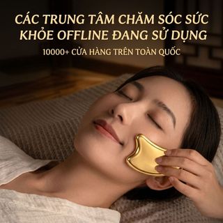 Scraping Board Facial Beauty Nâng cơ mặt Đường mũi Massage mắt Đồng mạ Dolphin Scraping Board guasha