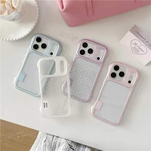 Ốp điện thoại chất liệu Acrylic họa tiết iPhone 17 Pro Max Dots