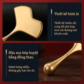 Tất Cả Bằng Đồng Cạo Ban Chính Hãng Đồng Nguyên Chất Mặt Tendon Dính Nữ Cạo Mắt Mặt Làm Đẹp Chuyên Dụng