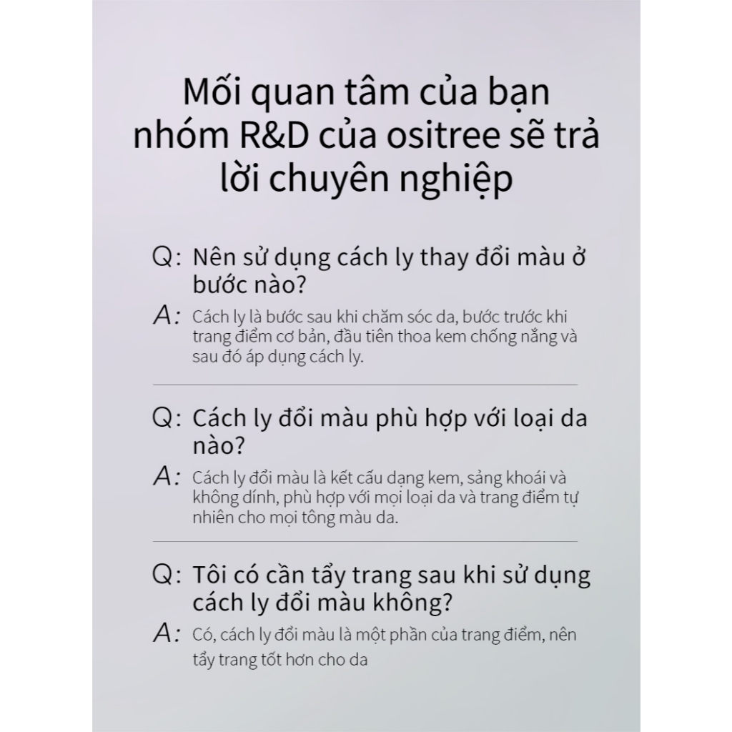 [Ositree x Diệp Lê] OSITREE Cách ly kết hợp chăm sóc đặc biệt nước 1.0 32g * 2