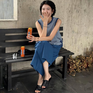 Áo dệt kim sọc không tay – Thiết yếu mùa hè giản dị & sang trọng!​