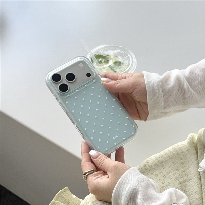IPhone 17 Pro Max Vỏ điện thoại xử lý hình ngôi sao cảm biến da chất liệu TPU IMD