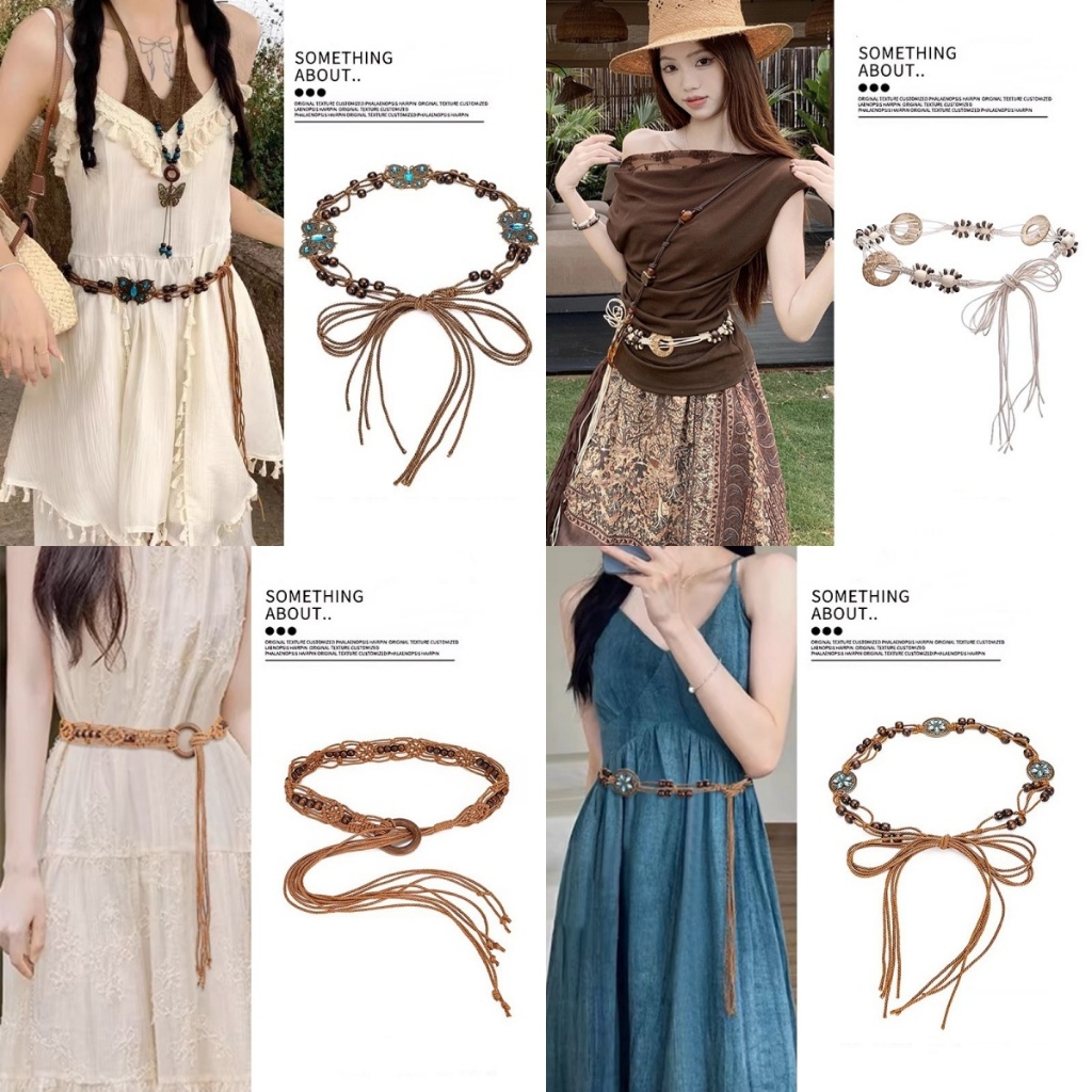 Thắt lưng bướm bohemian retro phong cách dân tộc cao cấp