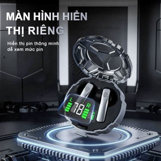 BUDS 2 PRO Chơi Game Tai Nghe, Thiết kế phong cách mecha, Hiệu ứng ánh sáng siêu ấn tượng, Âm thanh nổi cấp độ HiFi, Mic tích hợp chống nước IPX5, Giảm tiếng ồn ANC, Điều khiển cảm ứng