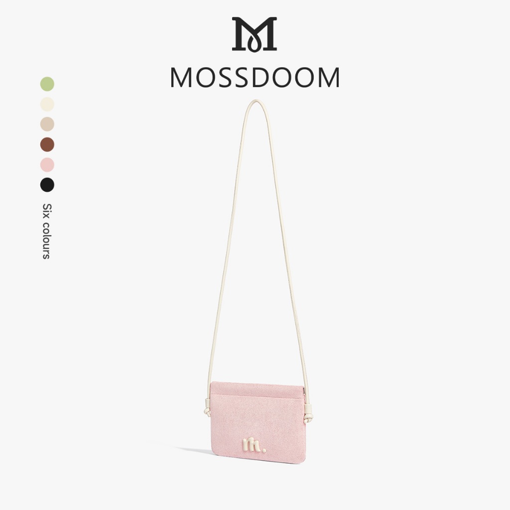 MOSSDOOM Avita Bag Túi đeo chéo mini đơn giản dễ thương chất liệu da mềm mại