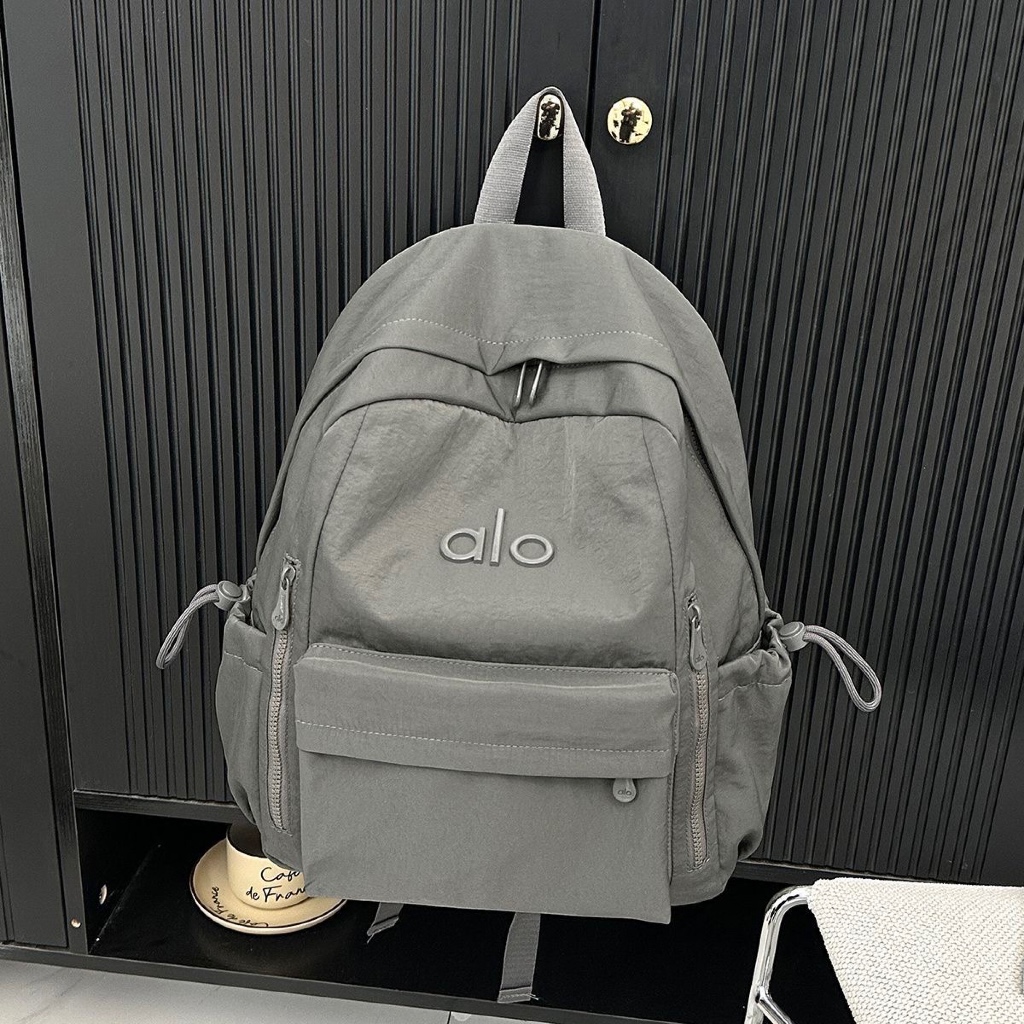 Phong Cách Mới Phiên Bản Hàn Quốc ALO Thư Ba Lô Nam Nữ Thường Ngày Học Sinh Trung Học Cơ Sở Schoolbag Dung Tích Lớn Đơn Giản Du Lịch Ba Lô
