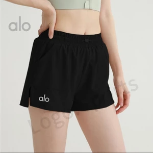 F Giả Hai Mảnh Thể Thao Quần Short Nữ Mùa Hè Rời Thể Dục Chống Rơi Nhanh Khô Chạy Quần Co Giãn Eo Quần Yoga
