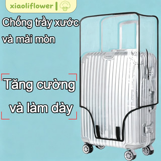 [XIA] Vỏ hành lý du lịch PVC trong suốt Chống thấm nước Bền chống bụi Bảo vệ chống mài mòn cho vali tại khách sạn và sân bay [VN]