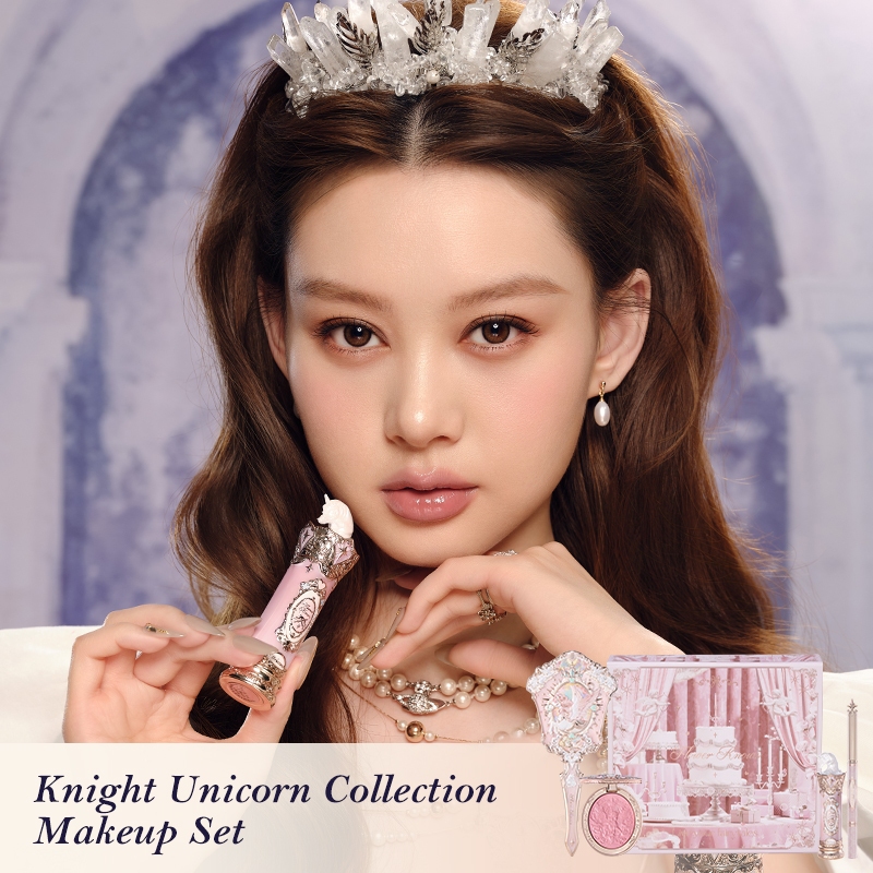 Bộ quà tặng trang điểm Flower Knows Shell 's Jewel Collection Set Mỹ Phẩm