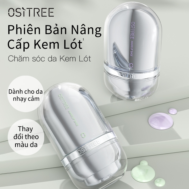 [Ositree x Diệp Lê] Ositree Kem lót đặc chế, che khuyết điểm, kiềm dầu, bảo vệ da 2.0 32g * 2