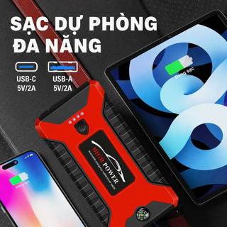 LONAISCI Di Động Pin Tự Động Khởi Động Khẩn Cấp Tự Động Power Pack Booster Xe Nhảy Khởi Động 99800 mAh Power Pack