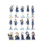 Chitose Nằm Trong Chai Ramune Acrylic Đứng - Yugo Yuzuki Nishino Yona Sasuke Anime Hình Hiển Thị