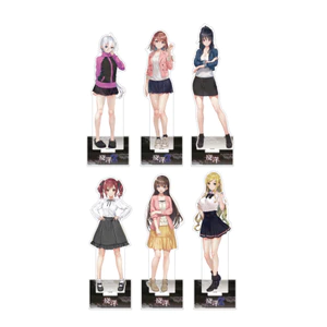 Phát trực tiếp: Thoát khỏi khách sạn Acrylic Stand - Mio Ikoma Azusa Shiraishi Nana Sakurai Màn hình hiển thị