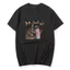 Gấu Trúc Cotton Kẹo Uống Đồ Họa Tee Động Vật Vui Nhộn Người Yêu Áo Vintage Gấu Trúc Cotton Tay Ngắn Cổ Tròn Prined Áo Thun