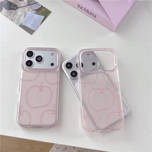 IPhone 17 Pro Max Họa tiết trái cây sọc Chất liệu TPU Vỏ điện thoại xử lý IMD