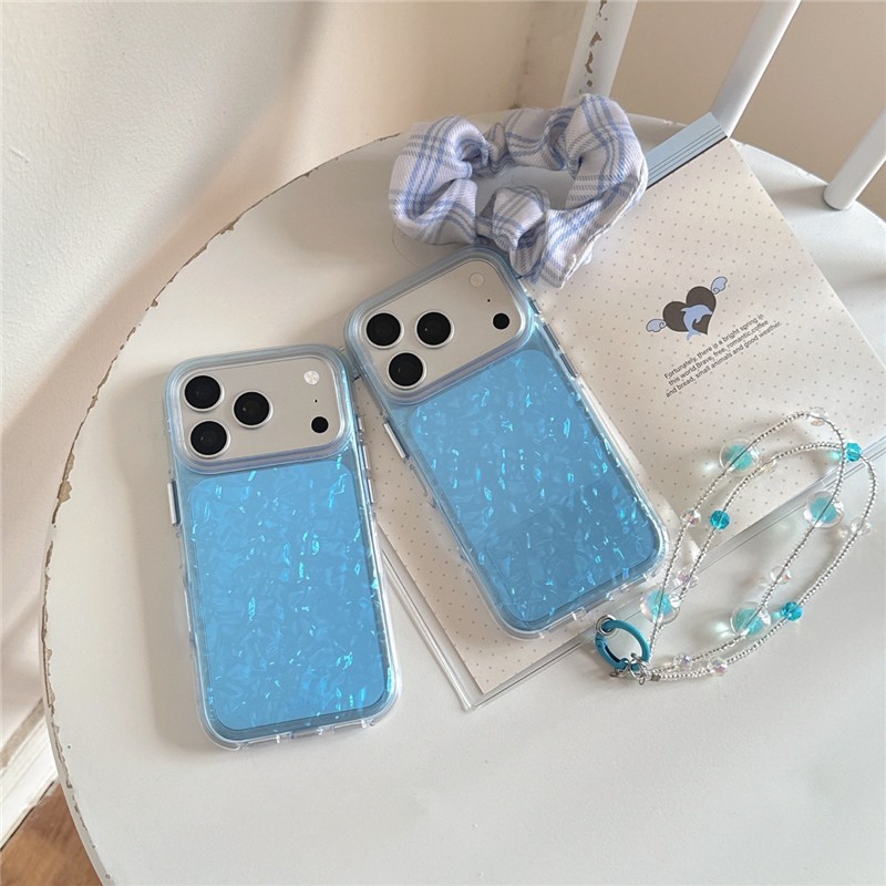IPhone 17 Pro Max Dreamy họa tiết xương cá màu xanh Chất liệu TPU xử lý IMD
