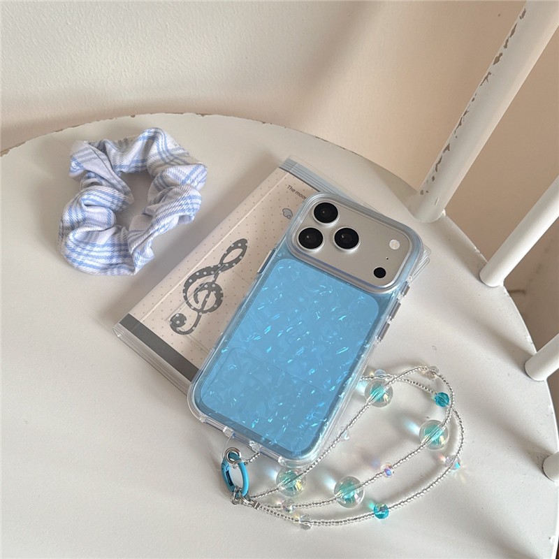 IPhone 17 Pro Max Dreamy họa tiết xương cá màu xanh Chất liệu TPU xử lý IMD