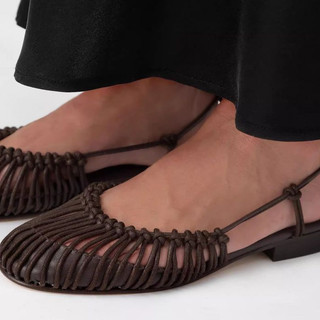 Dây đeo vòng sandal cổ điển dệt tay