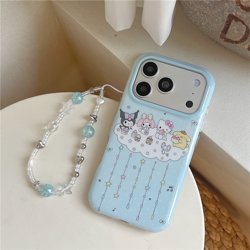 Ốp điện thoại xử lý IMD họa tiết hoạt hình iPhone 17 Pro Max