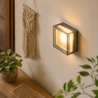 AIMI Đèn Tường Vuông Led Bauhaus Acrylic Cho Phòng Khách Hành Lang Phòng Ngủ Đèn Phòng Tắm Trang Trí Nội Thất Đèn Chiếu Sáng Trong Nhà