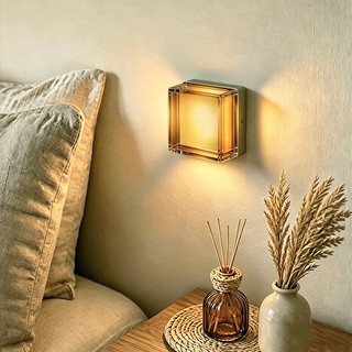 AIMI Đèn Tường Vuông Led Bauhaus Acrylic Cho Phòng Khách Hành Lang Phòng Ngủ Đèn Phòng Tắm Trang Trí Nội Thất Đèn Chiếu Sáng Trong Nhà