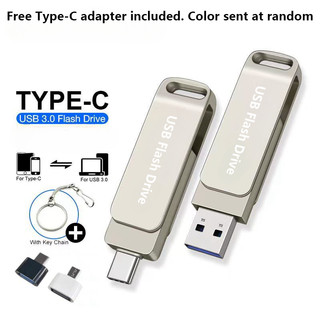Điện thoại di động hai trong một typec u Disk 2TB Ổ đĩa kép Ổ đĩa Flash USB chất lượng cao Bộ nhớ tốc độ cao Bộ nhớ dữ liệu 1TB otg