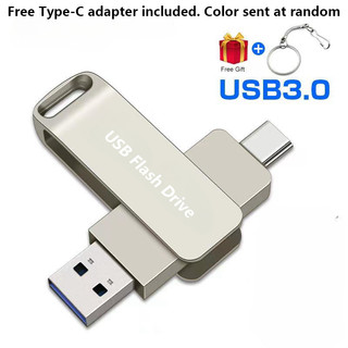 Điện thoại di động hai trong một typec u Disk 2TB Ổ đĩa kép Ổ đĩa Flash USB chất lượng cao Bộ nhớ tốc độ cao Bộ nhớ dữ liệu 1TB otg