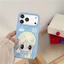 IPhone 17 Pro max Một cô gái có họa tiết tóc vàng Vỏ điện thoại chất liệu Acrylic
